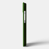 Green Stripes Decor Keep Calm Jouw tekst Case-Mate iPhone Case (Achterkant / Links)