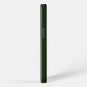 Green Stripes Decor Keep Calm Jouw tekst iPhone Hoesje (Rechterkant)