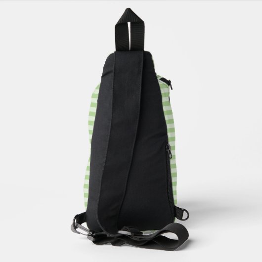 Green Stripes Sling Bag (Achterkant)