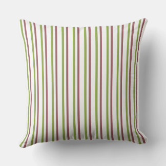 green strips throw pillow kussen