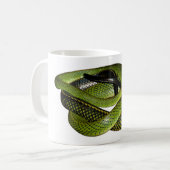 Green Struik Rat Snake Koffiemok (Voorkant links)