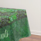 Green Succulents Lattice Pattern Tablecloths Tafelkleed (Voorbeeld)
