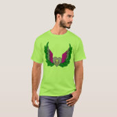 Green Sufi Winged Heart T-shirt (Voorkant volledig)