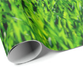 Green Summer Grass Texture Cadeaupapier (Rol Hoek)
