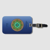 Green Sun Bagagelabel (Voorkant (horizontaal))