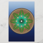 Green Sun Briefpapier (Voorkant)