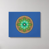 Green Sun Canvas Afdruk (Voorkant)