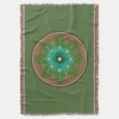 Green Sun Deken (Voorkant Verticaal)