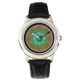 Green Sun Horloge