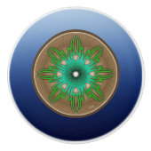 Green Sun Keramische Knop (Voorkant)