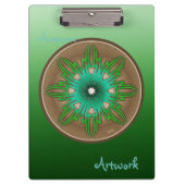 Green Sun Klembord (Voorkant)