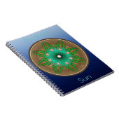 Green Sun Notitieboek (Rechterzijde)