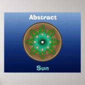 Green Sun Poster (Voorkant)
