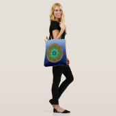 Green Sun Tote Bag (Op model)