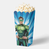 Green Superhero Boys Birthday Party Bedankdoosjes (Popped)