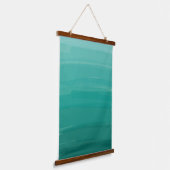 Green Sweep Ombre Hangend Wandkleed (Gebogen)