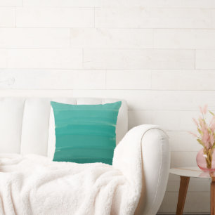 Green Sweep Ombre Pillow Kussen