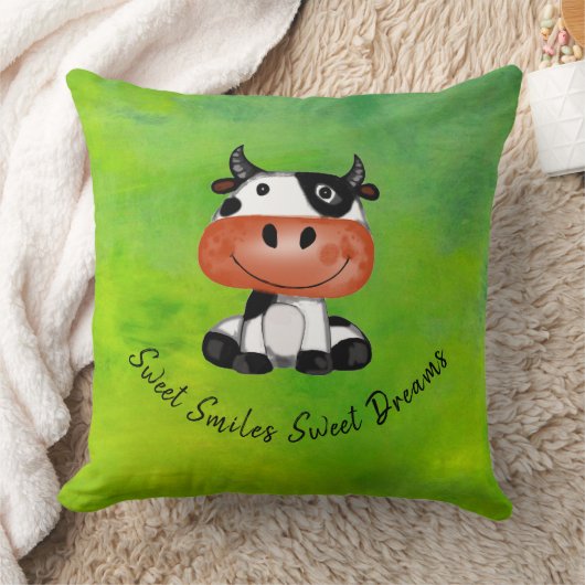 Green Sweet Smiles - Sweet Dreams Sierkussen (Deken)