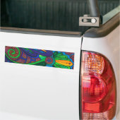 Green Swirl Bumpersticker (Op Truck)