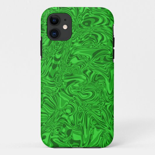 Green Swirl Case-Mate iPhone Case (Achterkant)