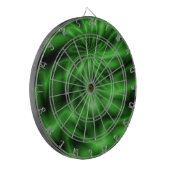 Green Swirl Dartbord (Voorkant Links)