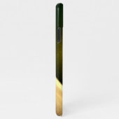 Green Swirl Floral Modern Abstract Kunstpatroon #2 iPhone Hoesje (Rechterkant)