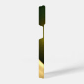 Green Swirl Floral Modern Abstract Kunstpatroon #2 iPhone Hoesje (Rechterkant)