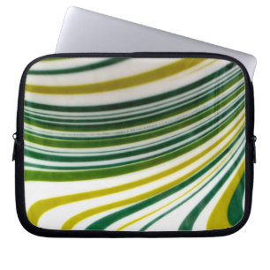 Green Swirl-laptoptas Laptop Sleeve