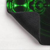 Green Swirl Lens Flare Muismat (Hoek)