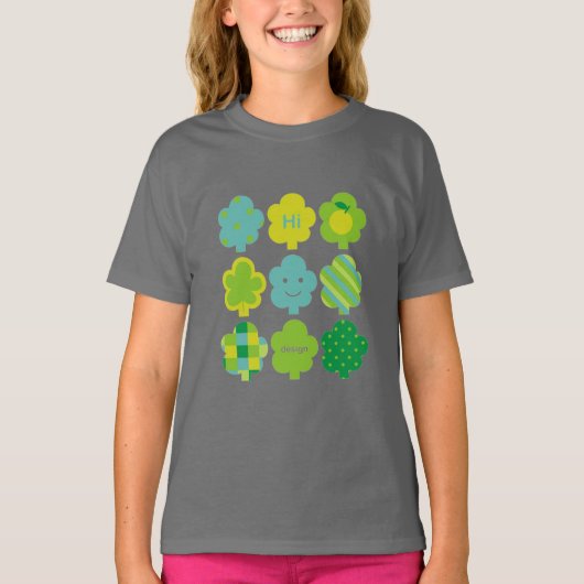 green t-shirt (Voorkant)