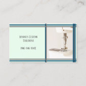 Green Tailor naaimachine Visitekaartje (Voorkant)