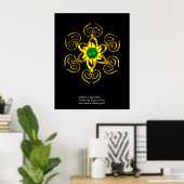 GREEN TALISMAN POSTER (Thuiskantoor)