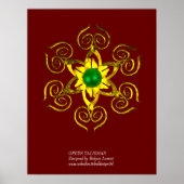 GREEN TALISMAN, rood Poster (Voorkant)