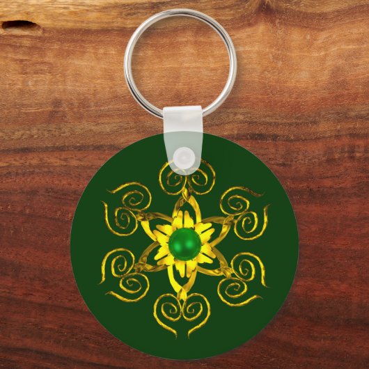 GREEN TALISMAN SLEUTELHANGER (Voorkant)