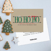 Green & Tan Elf Shenanigans Personeel Kerstfeest Kaart