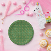 Green Tapestry Papieren Bordje (Feest)