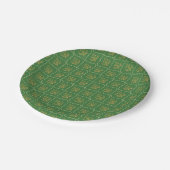 Green Tapestry Papieren Bordje (Gekanteld)