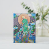 Green Tara Briefkaart (Staand voorkant)