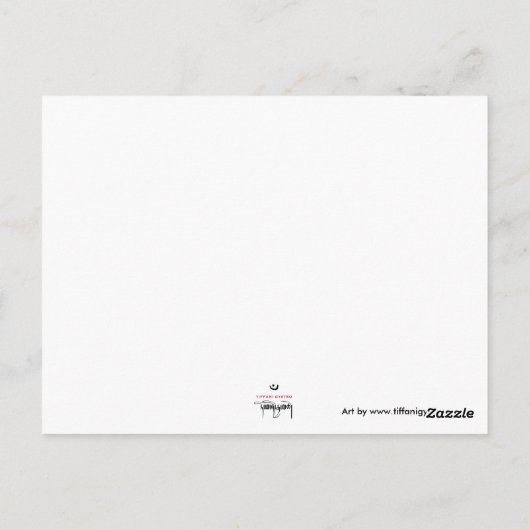 Green Tara Briefkaart (Achterkant)