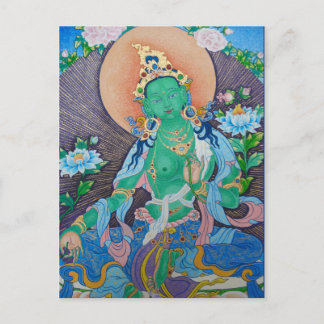 Green Tara Briefkaart