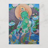 Green Tara Briefkaart (Voorkant)