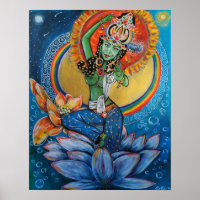 Green Tara Goddess Yoga Buddha Meditation - BHKatt