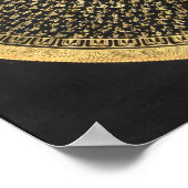 Green Tara Mandala Thangka Poster (Hoek)