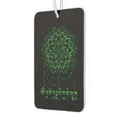 Green Tara Mantra In Tibetan Script With Mandala Luchtverfrisser (Links)