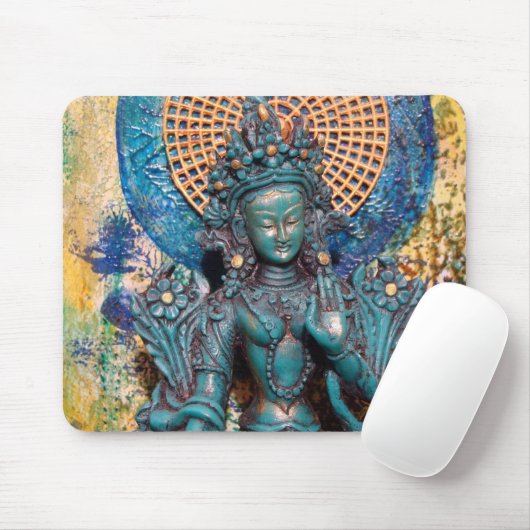 Green Tara Mousepad Muismat (Met muis)