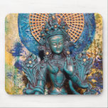 Green Tara Mousepad Muismat<br><div class="desc">Groene Tara,  originele altaarmousepad!</div>