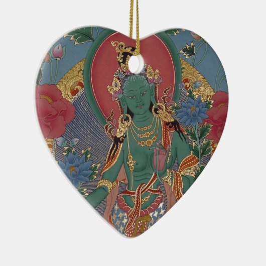 Green Tara Ornament (Rechts)