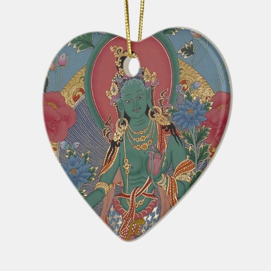Green Tara Ornament (Links)