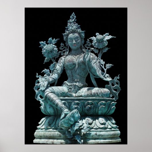 Green Tara Poster (Voorkant)