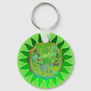 Green Tara Sleutelhanger